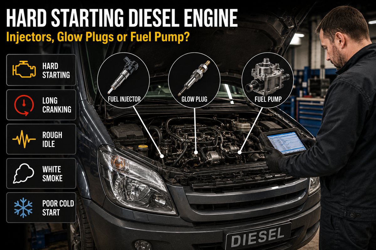 Hard Starting Diesel Engine: Injectors, Glow Plugs or Fuel Pump ...