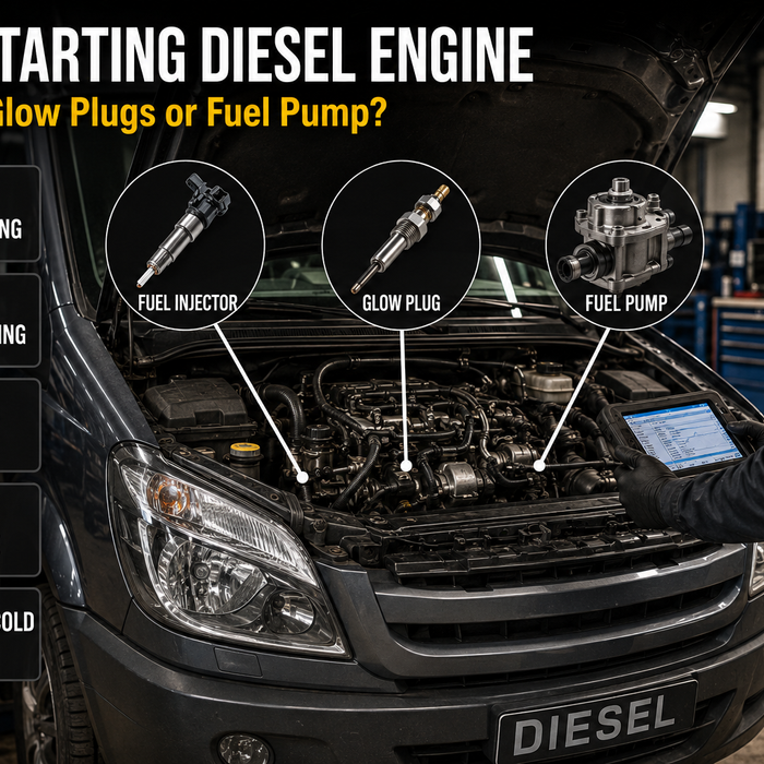 Hard Starting Diesel Engine: Injectors, Glow Plugs or Fuel Pump?