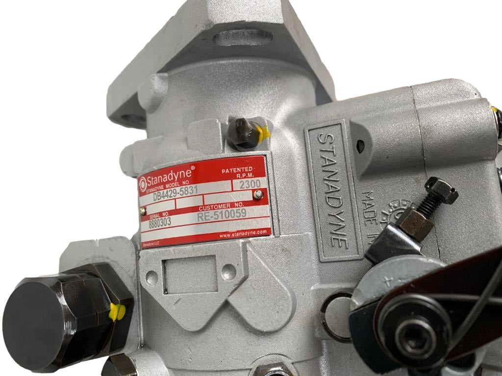 Stanadyne John Deere Diesel Fuel Injection Pump DB4429-5831 RE519058 RE510059