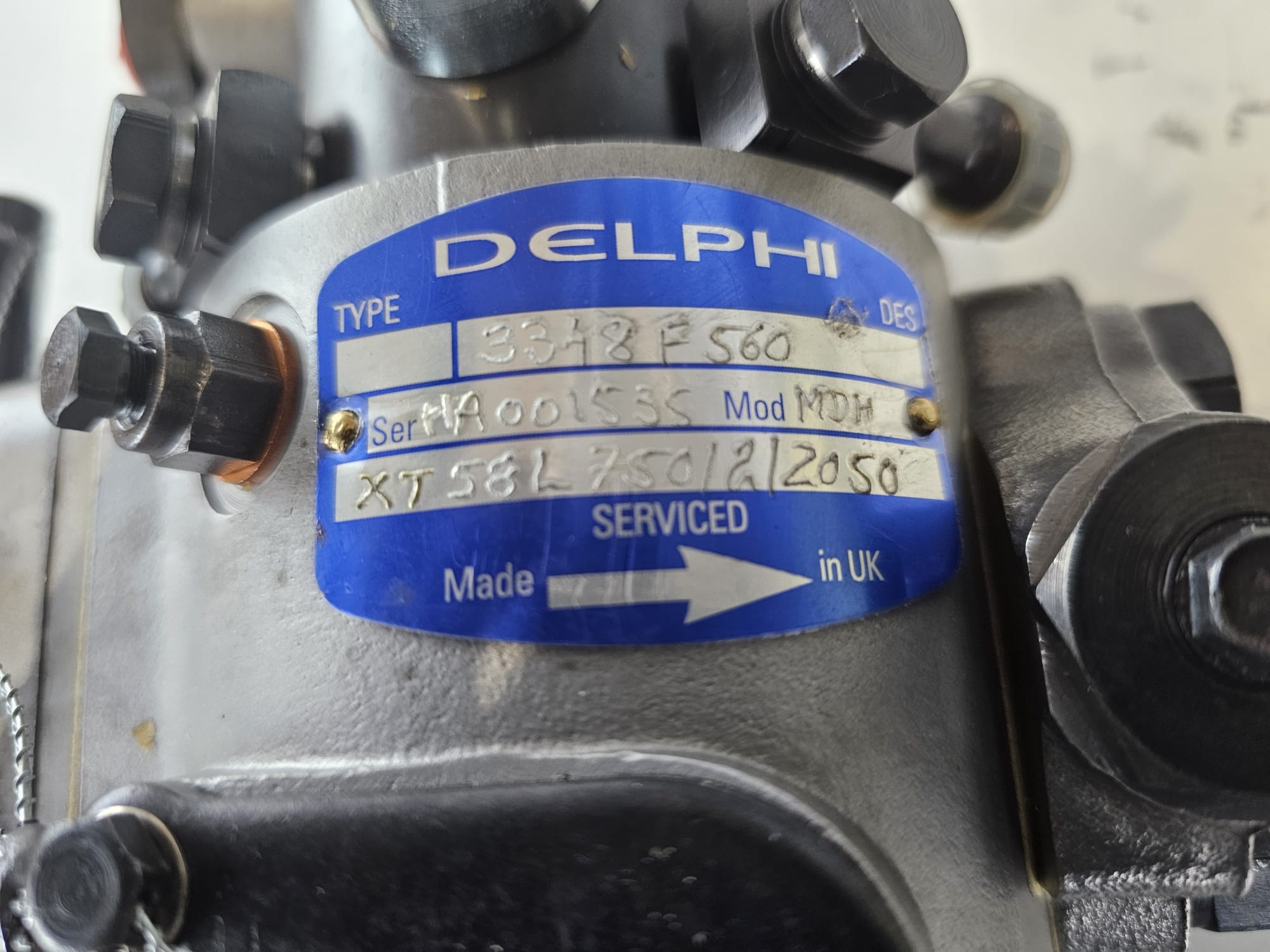 3348F560 Lucas CAV/Delphi Diesel Injection Pump