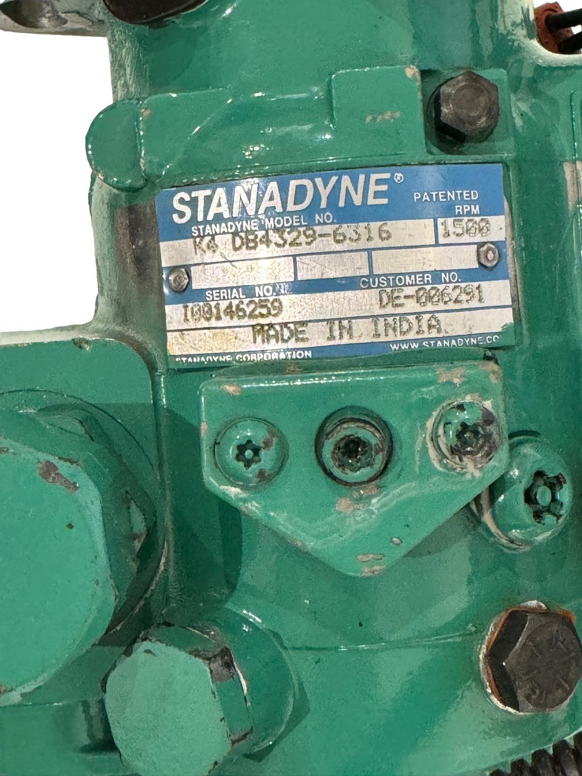 Stanadyne John Deere Diesel Fuel Injection Pump DB4329-6316