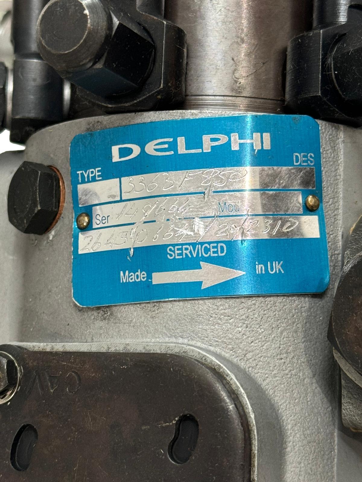 Perkins Delphi/CAV DPA Diesel Fuel Injection Pump 3363F850 2643D614