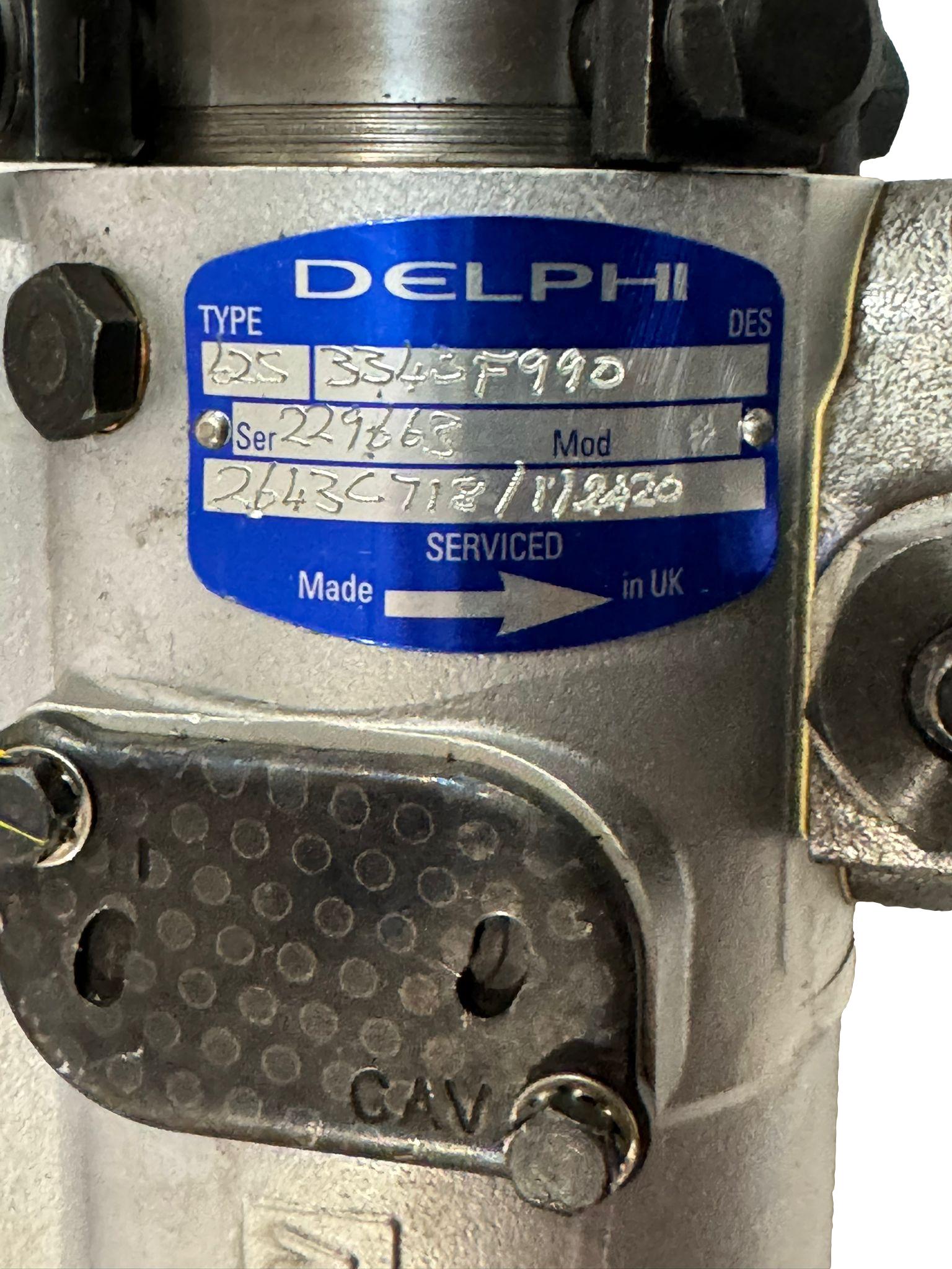 3343F990 Lucas CAV/Delphi Diesel Injection Pump