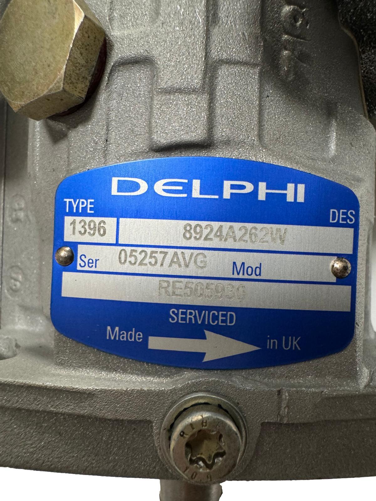 Lucas Delphi John Deere Diesel Fuel Injection Pump 8924A262W RE505930
