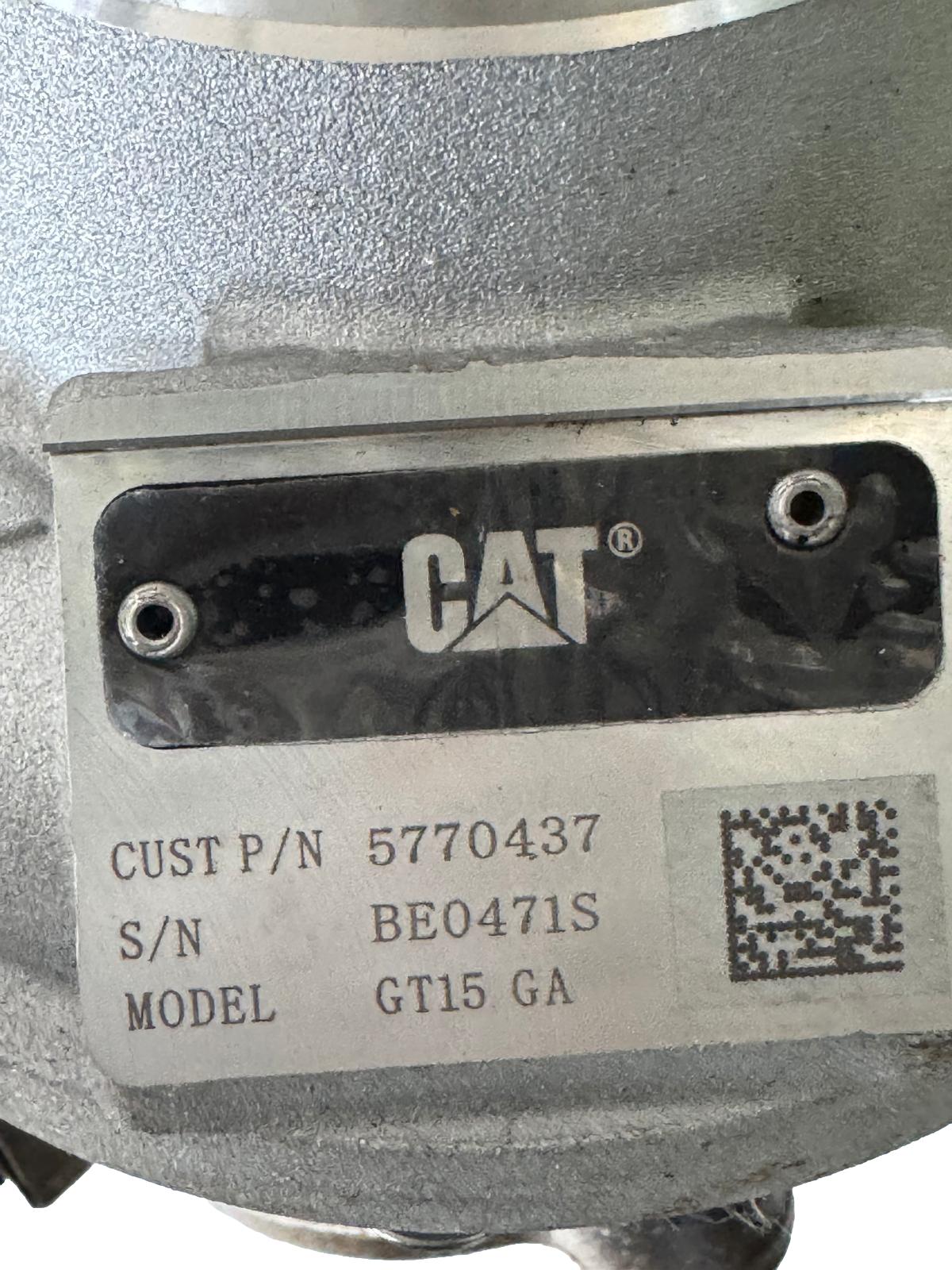 Caterpillar Turbocharger 5770437 BE0471S GT15 GA New Take-off