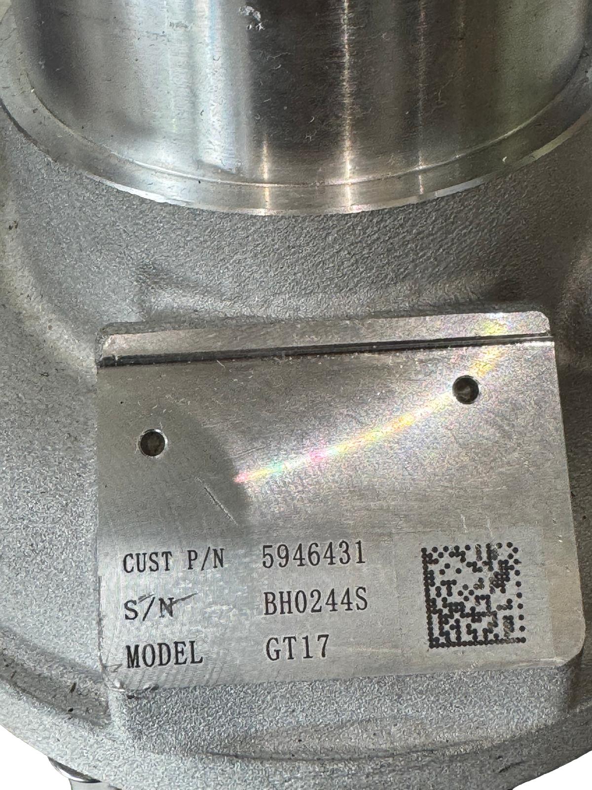 Caterpillar Turbocharger 5946431 BH0244S GT17 New Take-off
