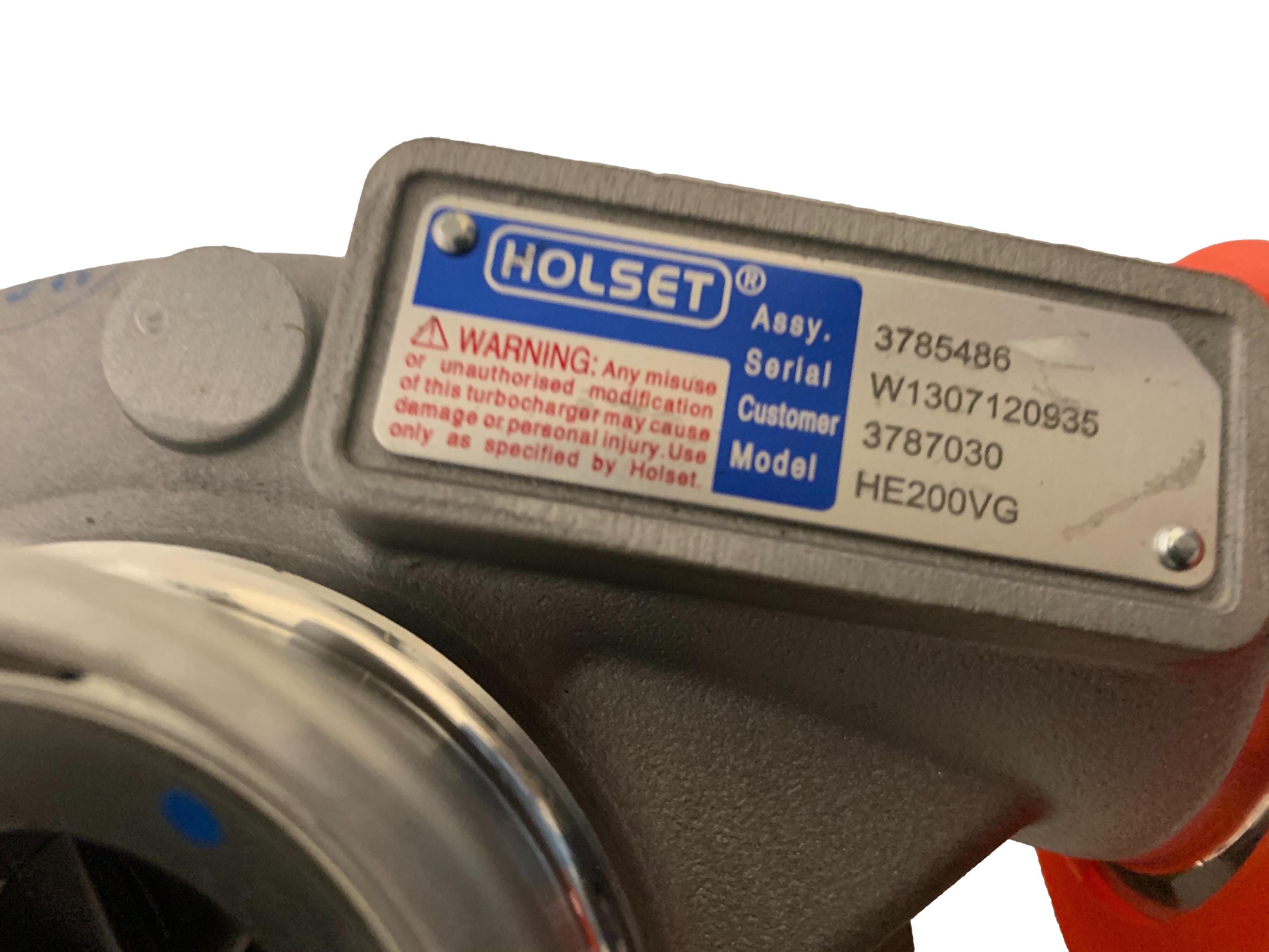 Turbocharger Holset HE200VG 3787030