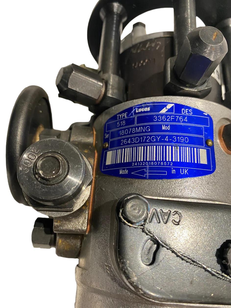 Lucas CAV Perkins DPA Diesel Fuel Injection Pump 3362F764 2643D172