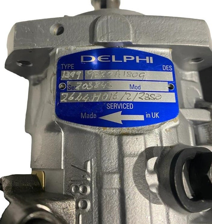 Delphi DP210 Diesel Injection Pump 9320A180G | Remanufactured Exchange | Perkins 1104C-44TA