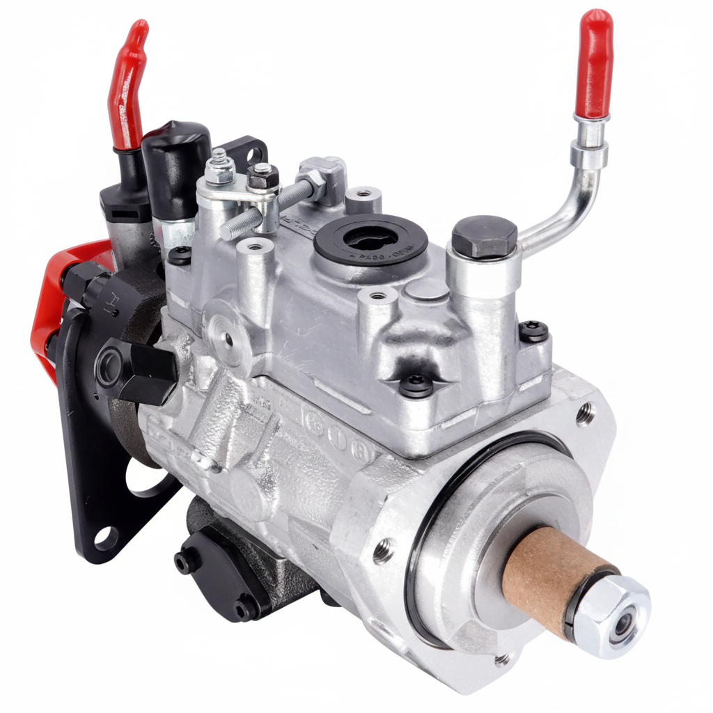 Delphi Perkins DP310 Diesel Fuel Injection Pump 9521A330T on white background